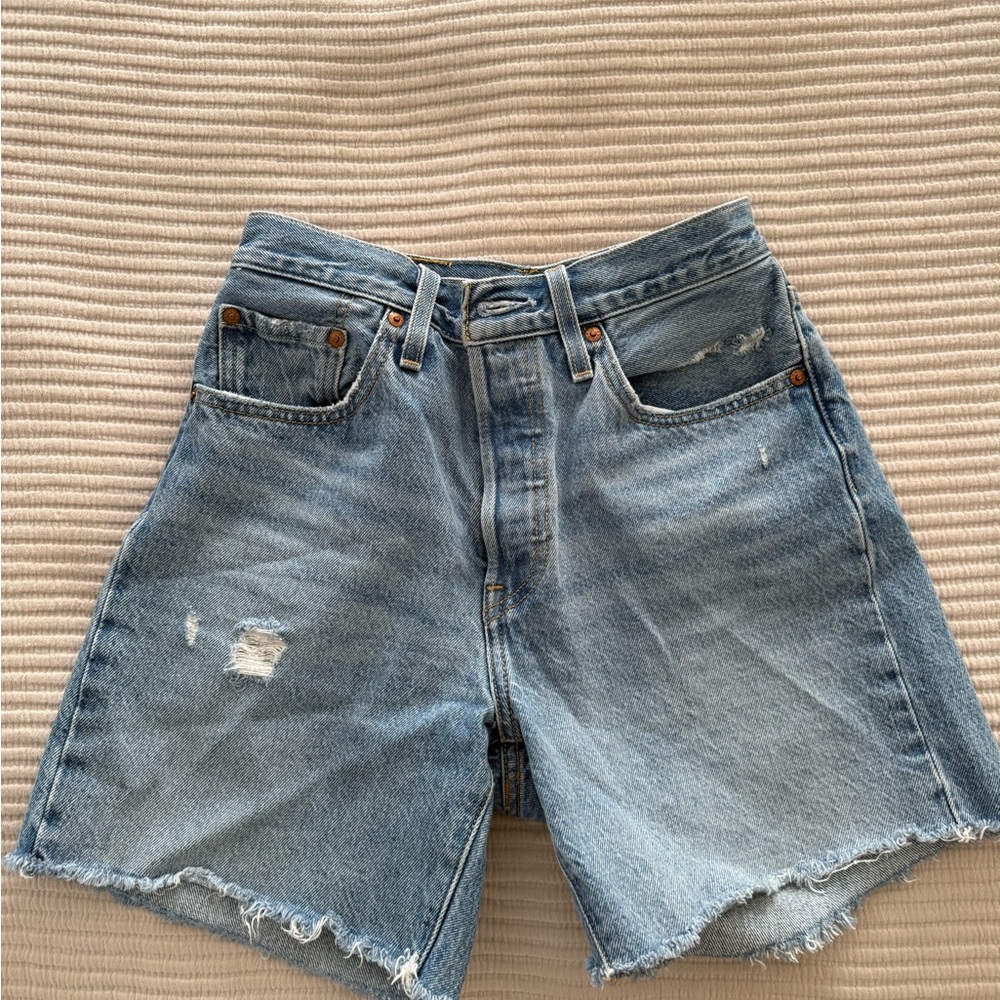 Levi's Blue Jean Shorts